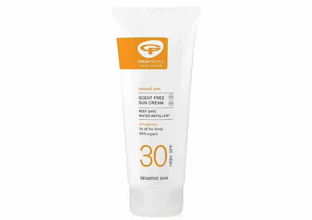 Product image of Green People sunscreen.