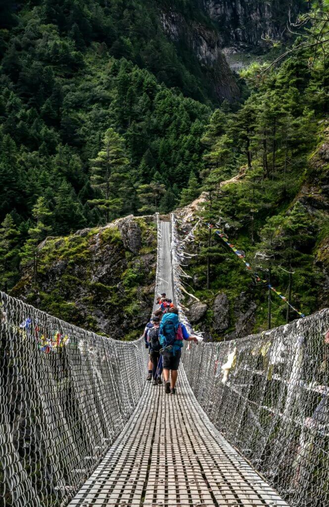 Can Backpackers Save the World? History and Benefits of Backpacking 2 Backpackers in Everest Region of Nepal