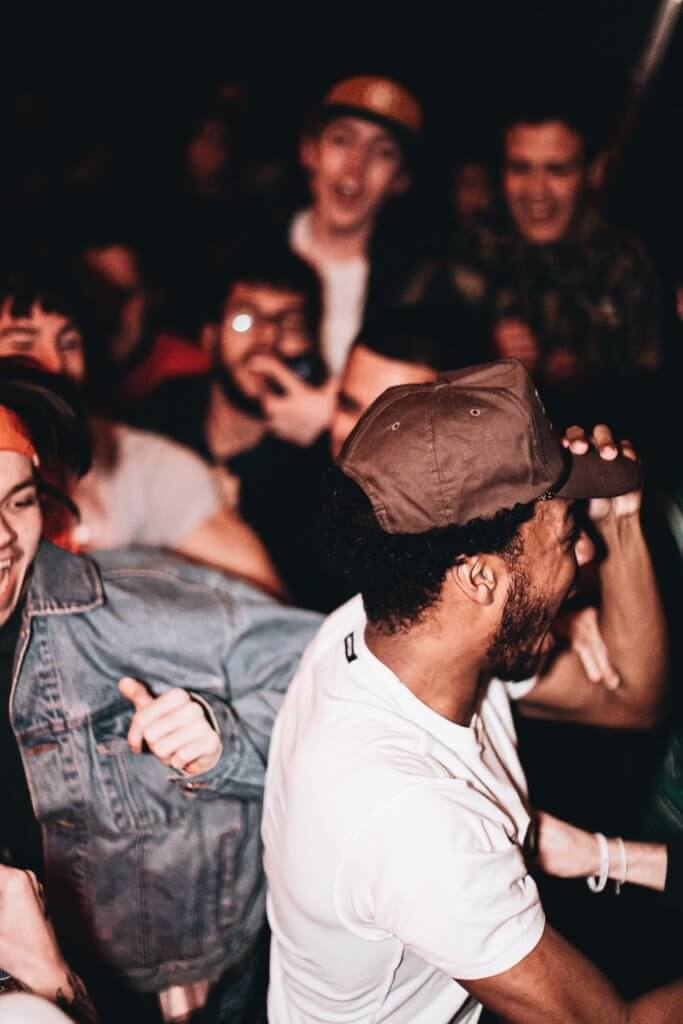 10 Types of People You Meet At a Hostel 1 Man partying at a hostel