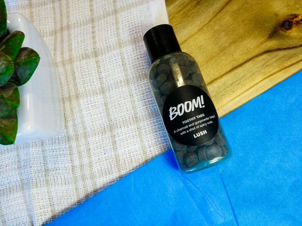 Toothy tabs from lush. 