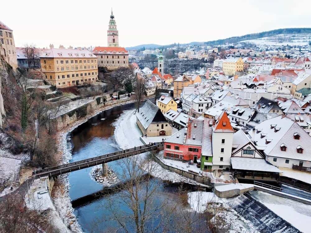 How to Plan the Perfect Festive Winter Mini-Break 4 A snowy town in Czechia