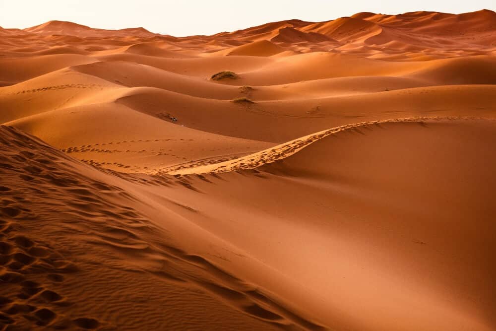 Climate Change and Travel: Is It Time to Change Our Flying Habits? 4 orange desert