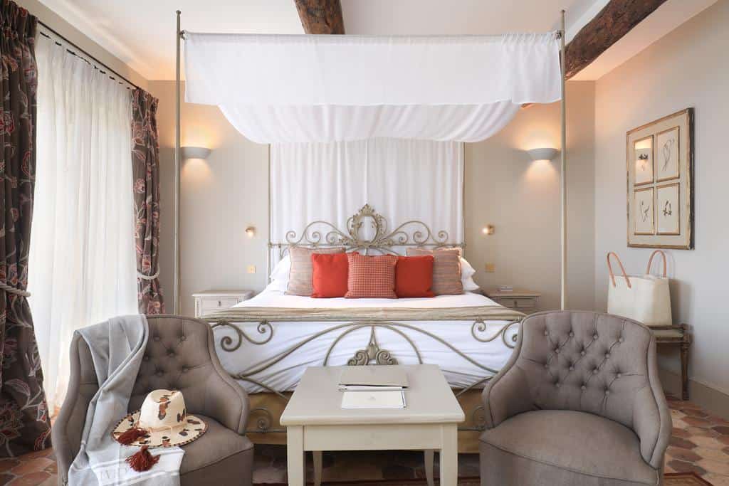 Cheateau de Berne bedroom. 