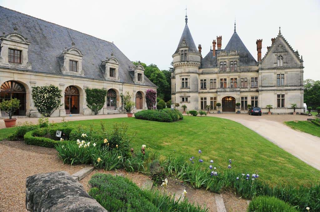 Château de la Bourdaisière exterior. 