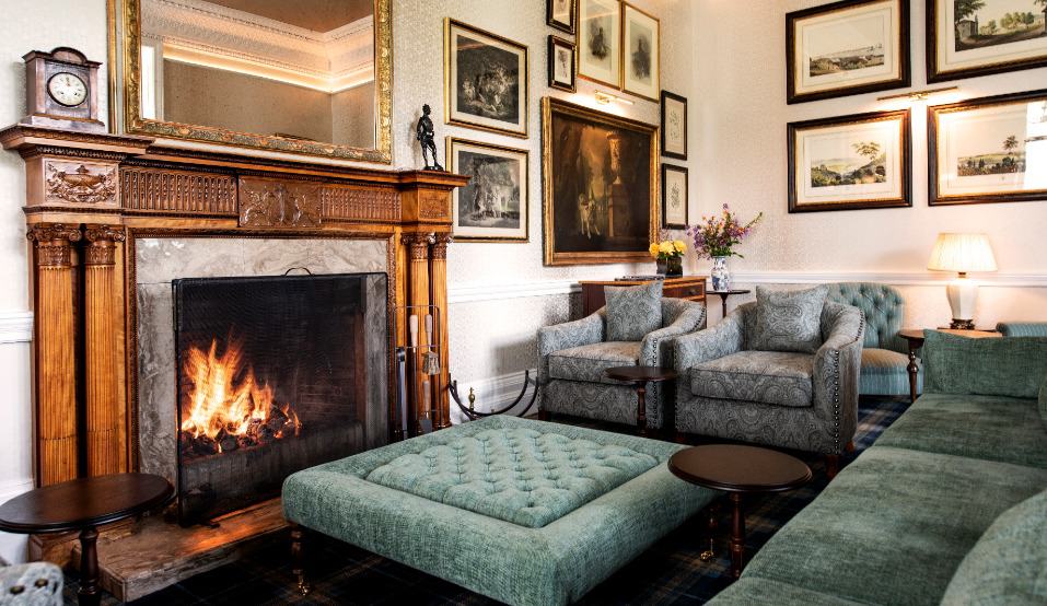 fireplace drawing room