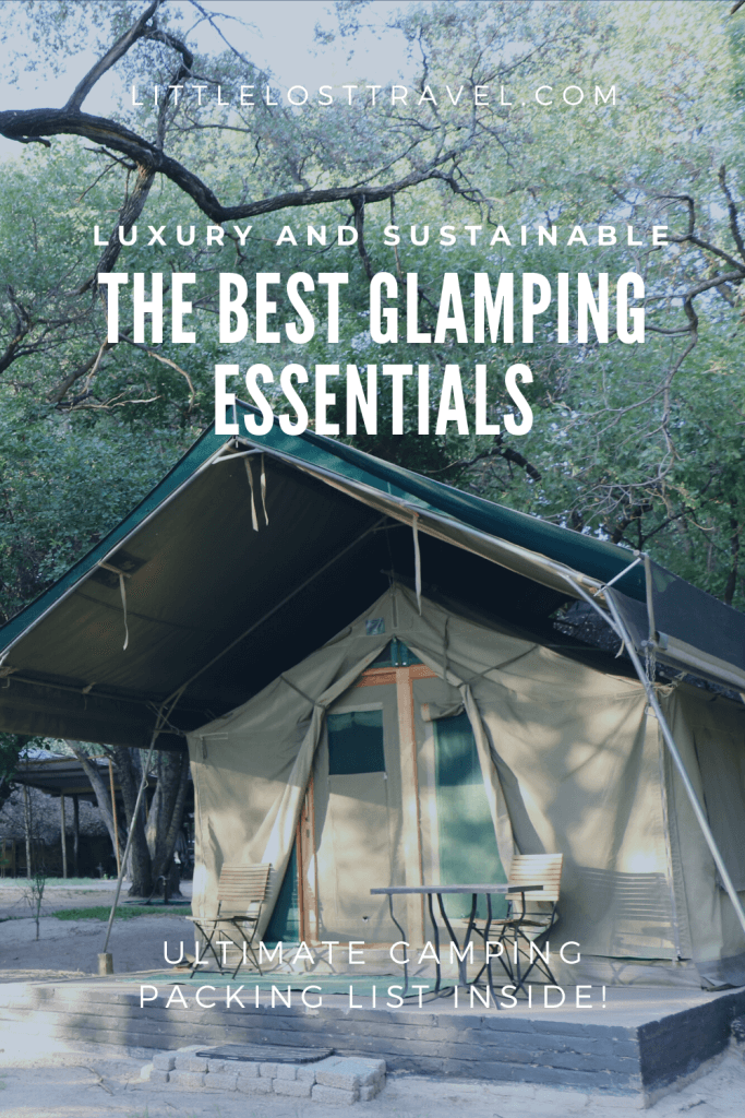 Planning a camping trip? Glam it up with these awesome eco-friendly glamping essentials to style up your packing list so you can enjoy your holiday in luxury. 