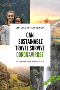 Before the coronavirus, more people were travelling than ever before. Now, travel is different but will it stay that way? Check out this interview with sustainable travel blogger Sarah Swank from Suitcase Six about sustainable tourism could look like in the future, why we need to be more mindful of the travel destinations we visit and the benefits of slow, local travel.