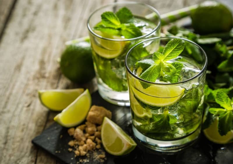 Mojitos were made with moonshine before Sir Francis Drake