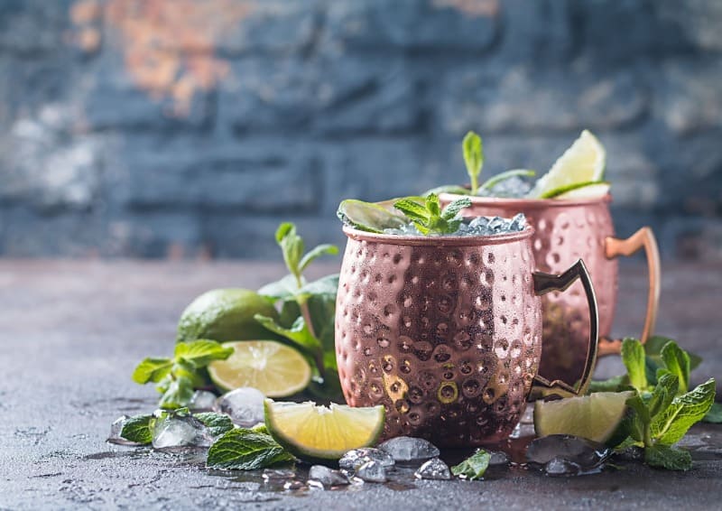 Moscow mules are iconic cocktails