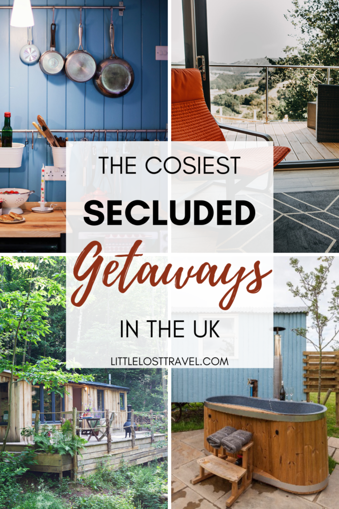 10 Sustainable Secluded Places to Stay in the UK 1 Enjoy the tranquility of nature with these top 10 secluded getaways and places to stay across the UK. Each getaway is perfect for solo travellers and couples on a romantic break. Featuring eco-friendly cabins, cosy cottages and unique glamping sites for nature lovers. Read more to discover budget and luxury weekend breaks.