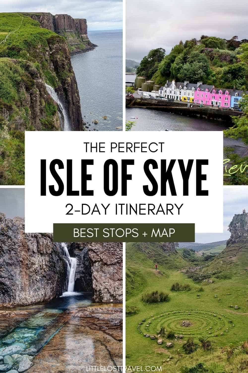 Looking for the best things to do on the Isle of Skye? This 2-day Isle of Skye itinerary takes you from the cliffside views of Kilt Rock to the mossy hills of Fairy Glen, with time to explore Dunvegan Castle, the Fairy Pools and the epic Quiraing. Whether you're chasing waterfalls or hiking ridges for iconic scenery, this Isle of Skye Scotland itinerary covers all the must-see highlights in two perfect days. Read and start planning. 