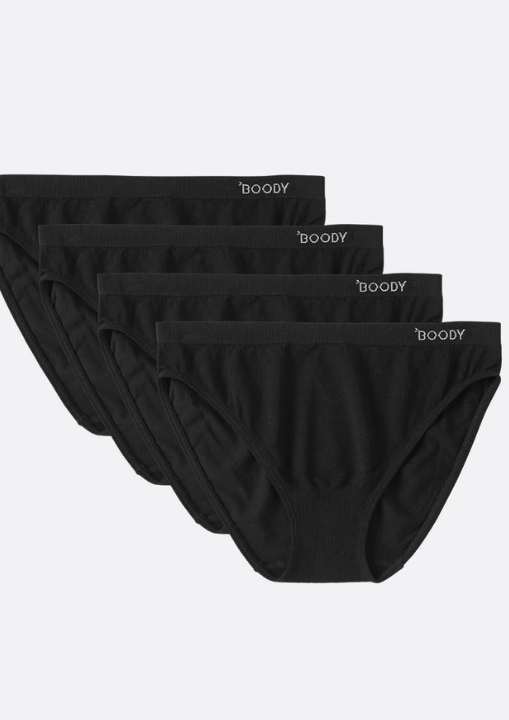 Product image of Boody underwear in black for Scotland packing list