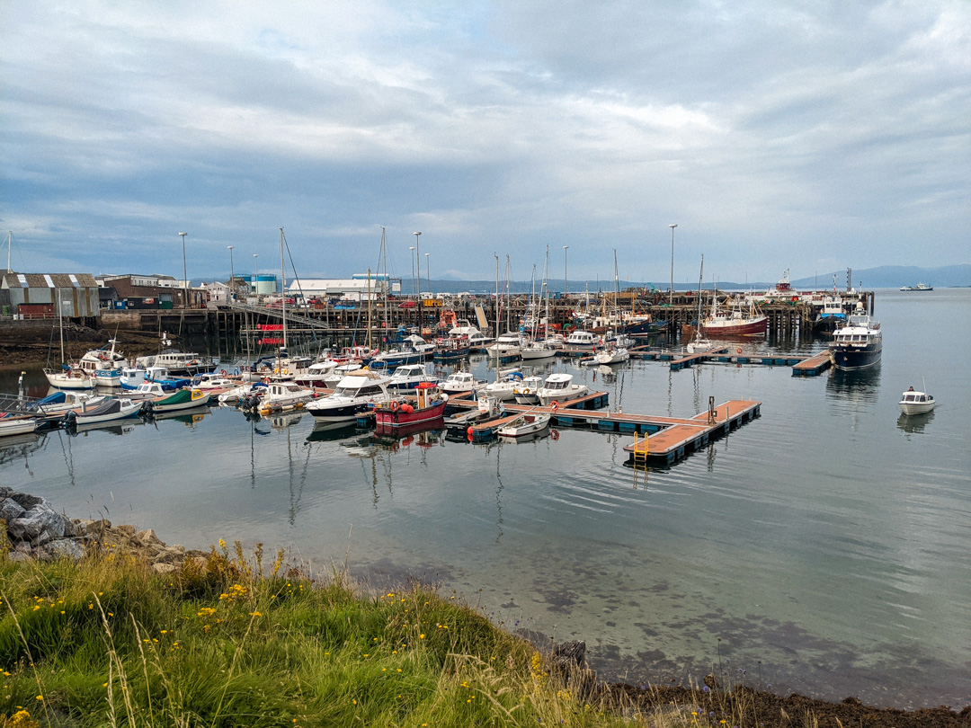 Jacobite Steam Train Review: What It's Really Like (+ Photography Tips!) 8 Boats in the harbour at Mallaig, a fishing town in the Scottish Highlands.