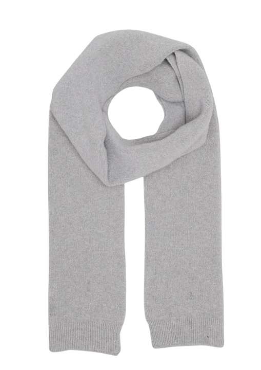 Grey merino wool scarf from Know The Origin