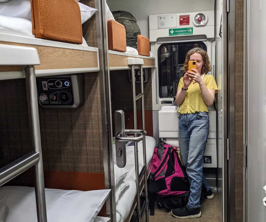 Caledonian Sleeper girl