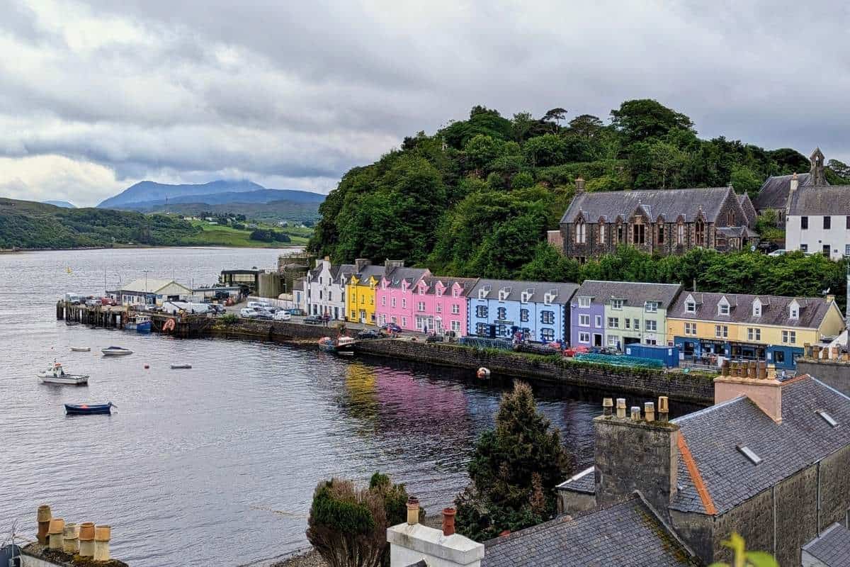 10 Easy Day Trips from Inverness Without a Car 14 The colourful Portree Harbour. The Isle of Skye is one of the most popular day trips from Inverness.